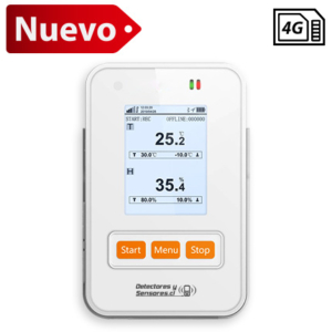 Nuevo Termógrafo Controlador Temperatura y Humedad GSM Certificado