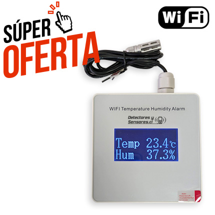 Oferta Controlador WiFi Temperatura y Humedad con Sonda