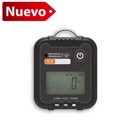 NUEVO Detector Portátil H2S Ácido Sulfhídrico Desechable
